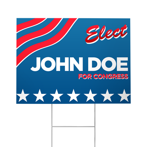 4mm Coroplast Sign – 18" × 24