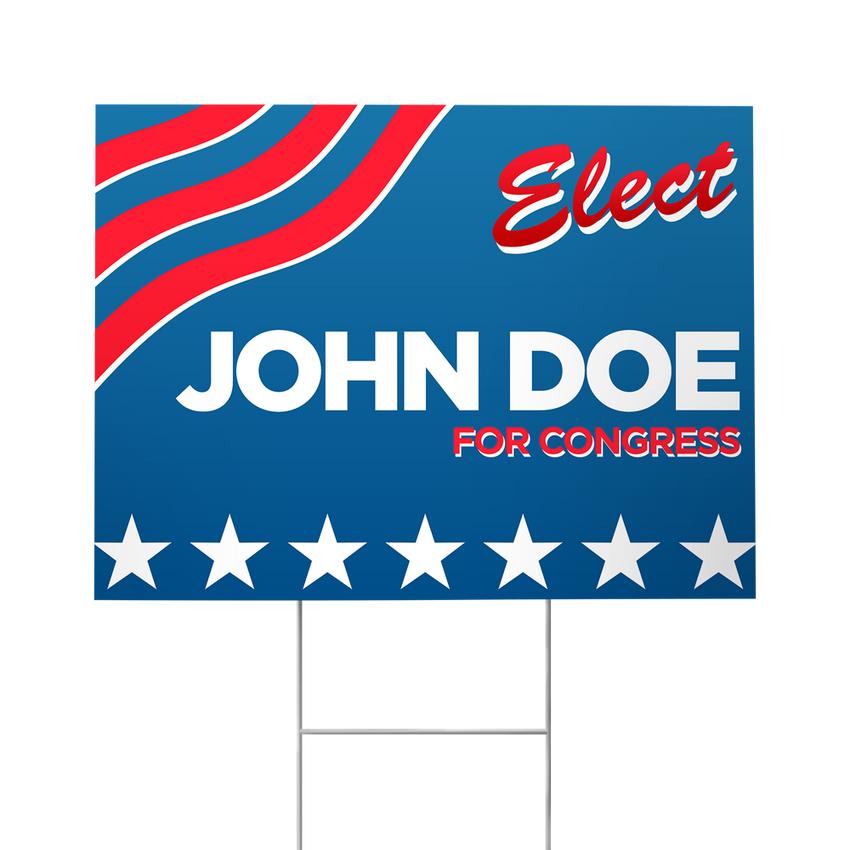 4mm Coroplast Sign – 18" × 24