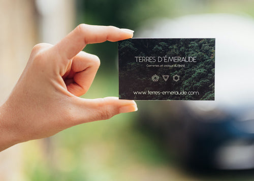 Premium Thick Business Cards (500 cards, laminated)
