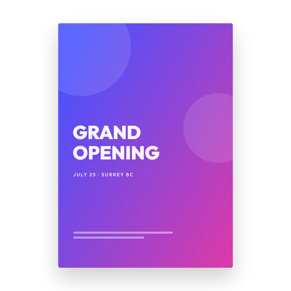 Custom Posters